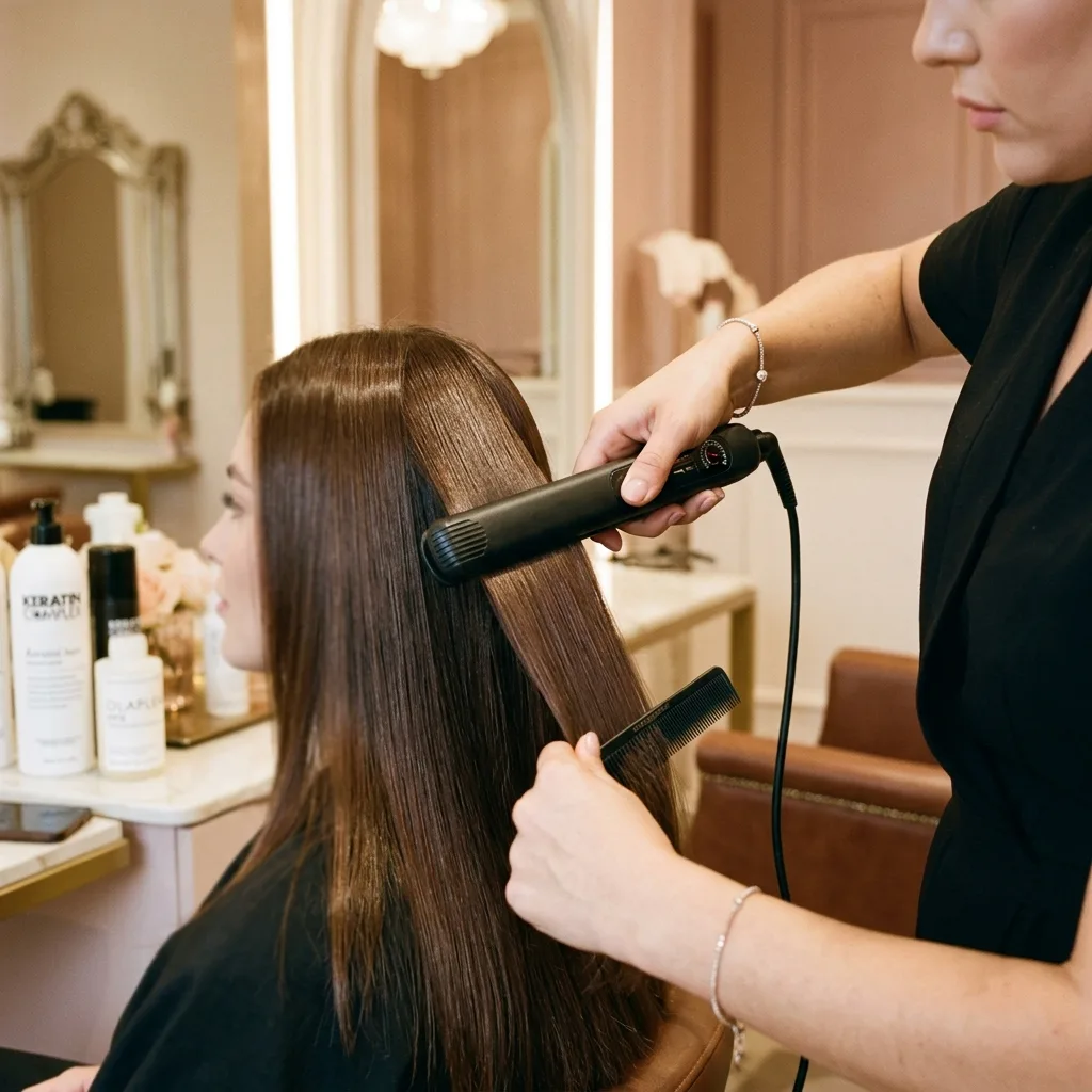 Keratin & Smoothing treatment at Dream Touch Salon